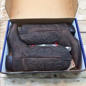 Tony lama new men’s brown cowboy boots